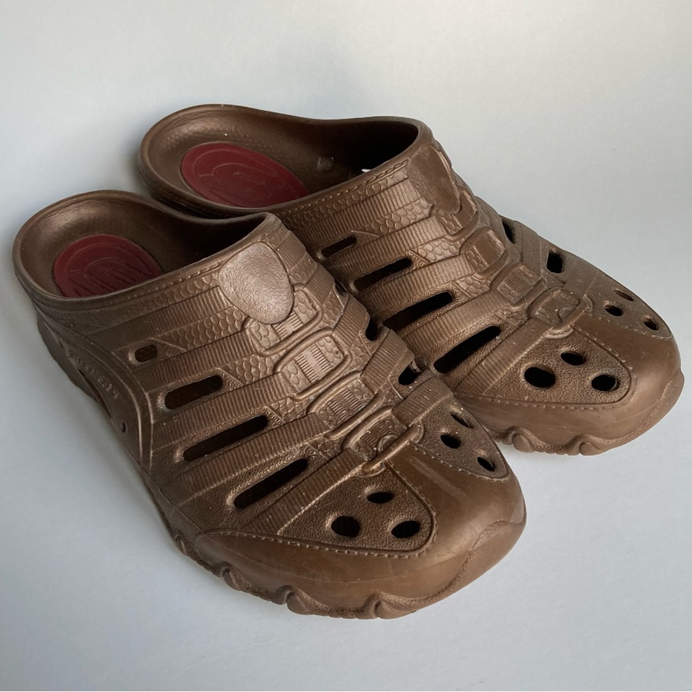 Sketchers Mule Foamies Brown